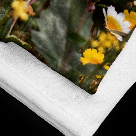 Super Bloom Film Print Oversized Towel - Picture 3 of 4